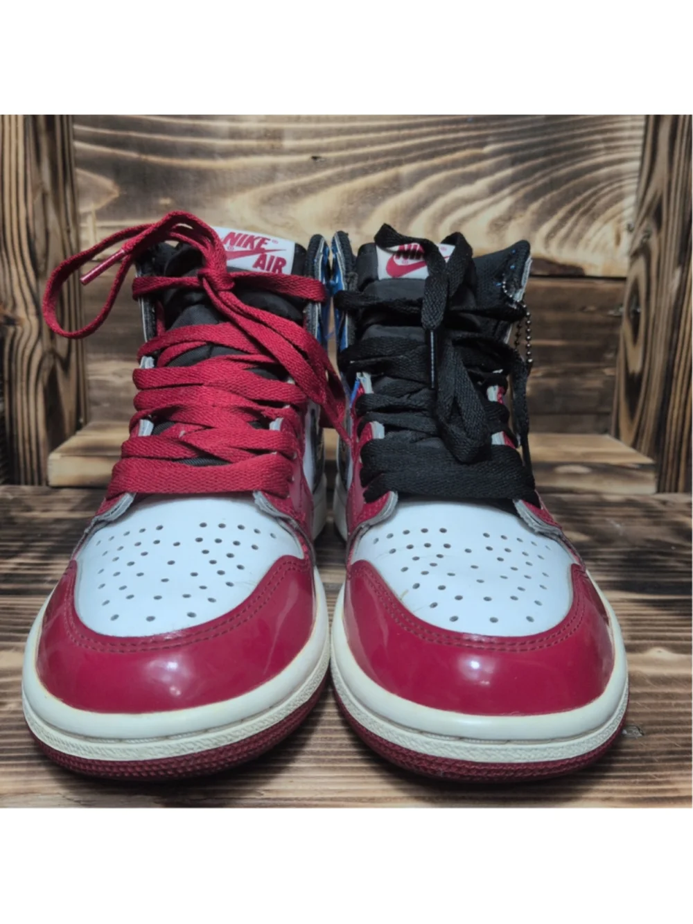 Jordan 1 Retro OG High Fearless Boys Size 5 Basketball Shoes Sneakers CK5666-100